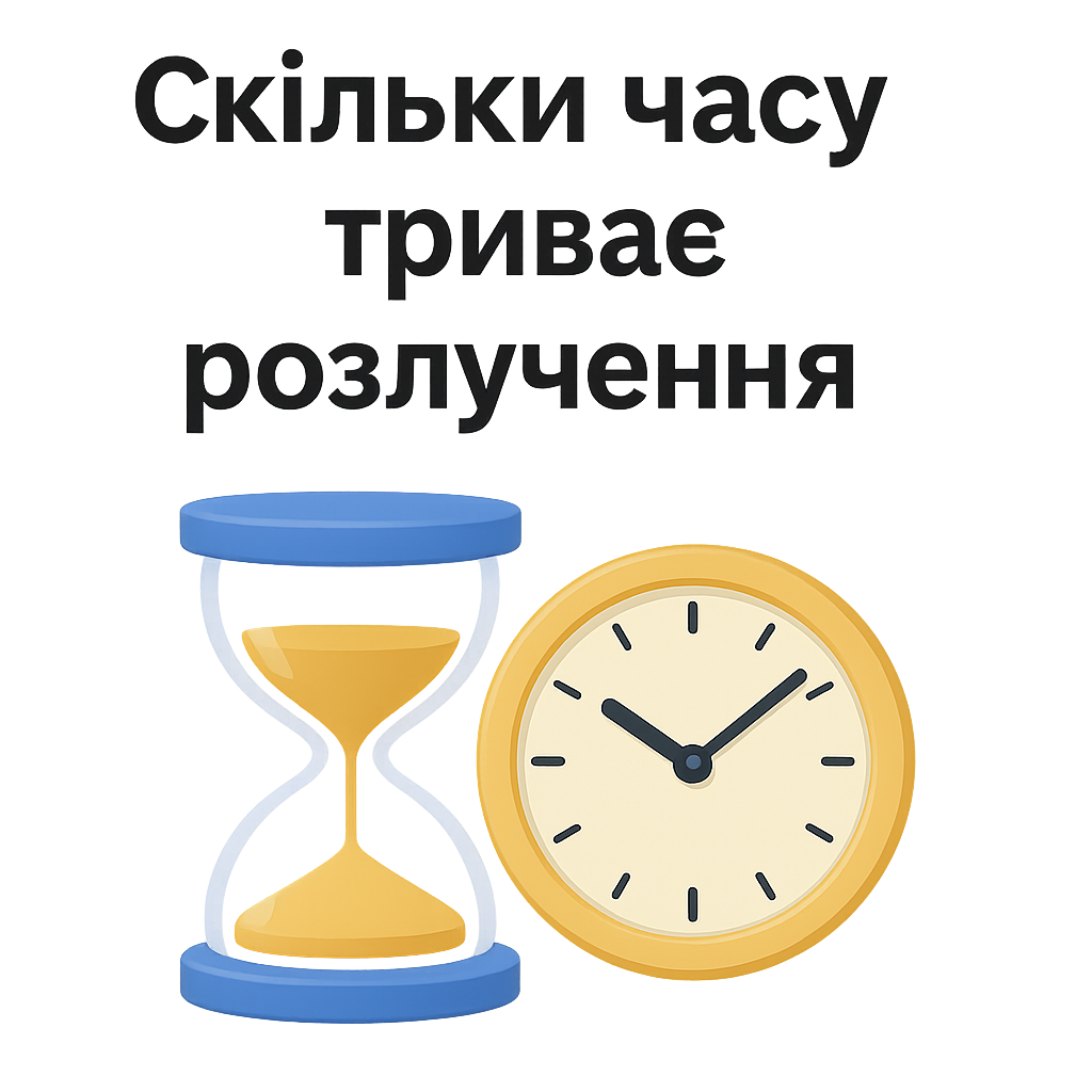 Скільки часу триває розлучення в Україні