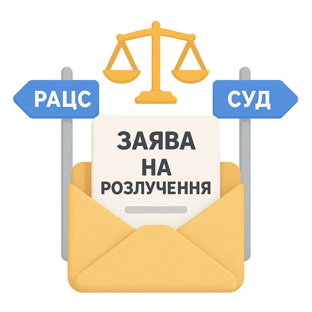 Куди і де подавати заяву на розлучення в Україні