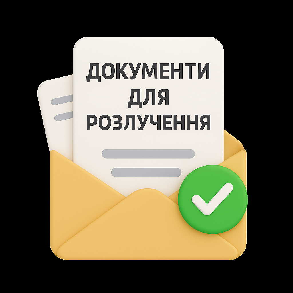Документи на розлучення в Україні