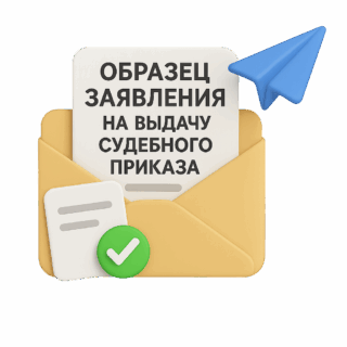 Образец заявления на выдачу судебного приказа о взыскании алиментов