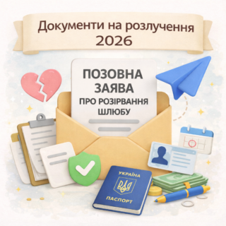 Документи на розлучення 2026