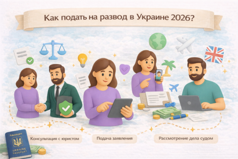 Как подать на развод в Украине 2026