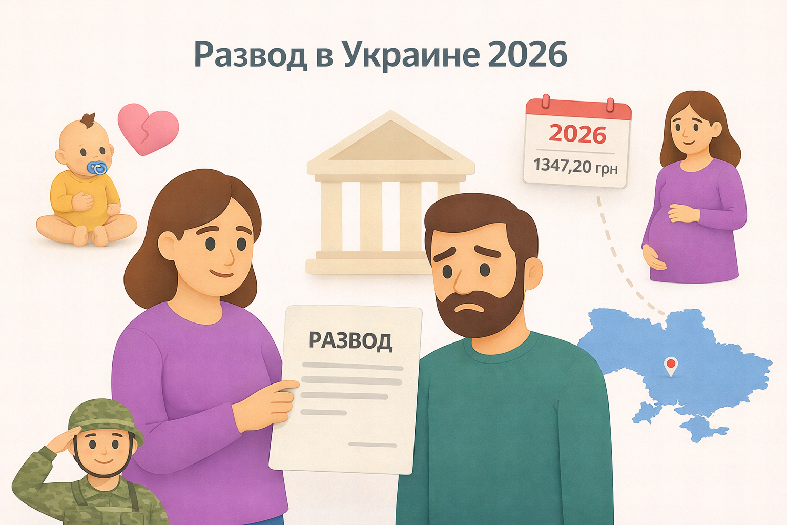 Развод в Украине 2026