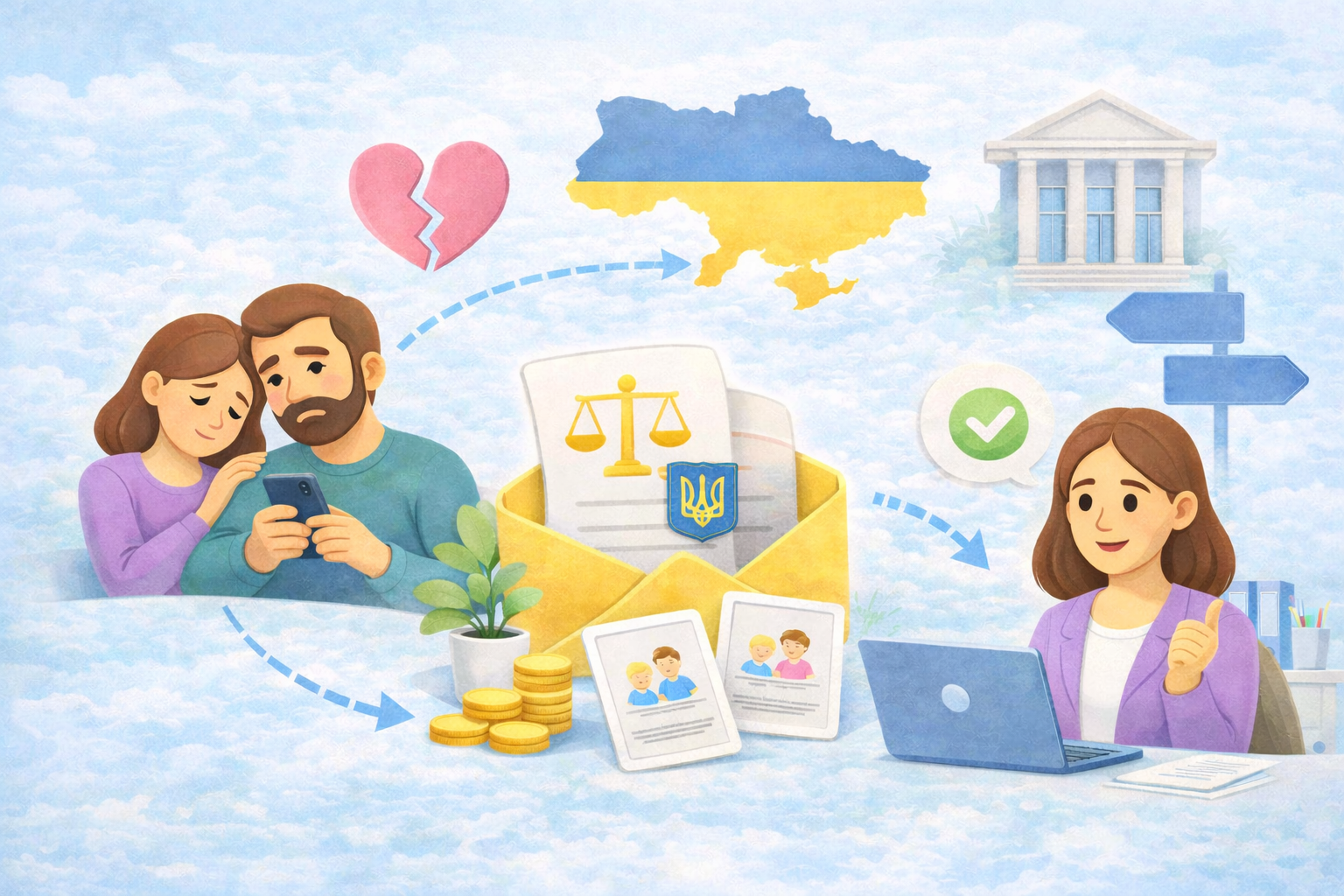 Як написати заяву на розлучення в Україні