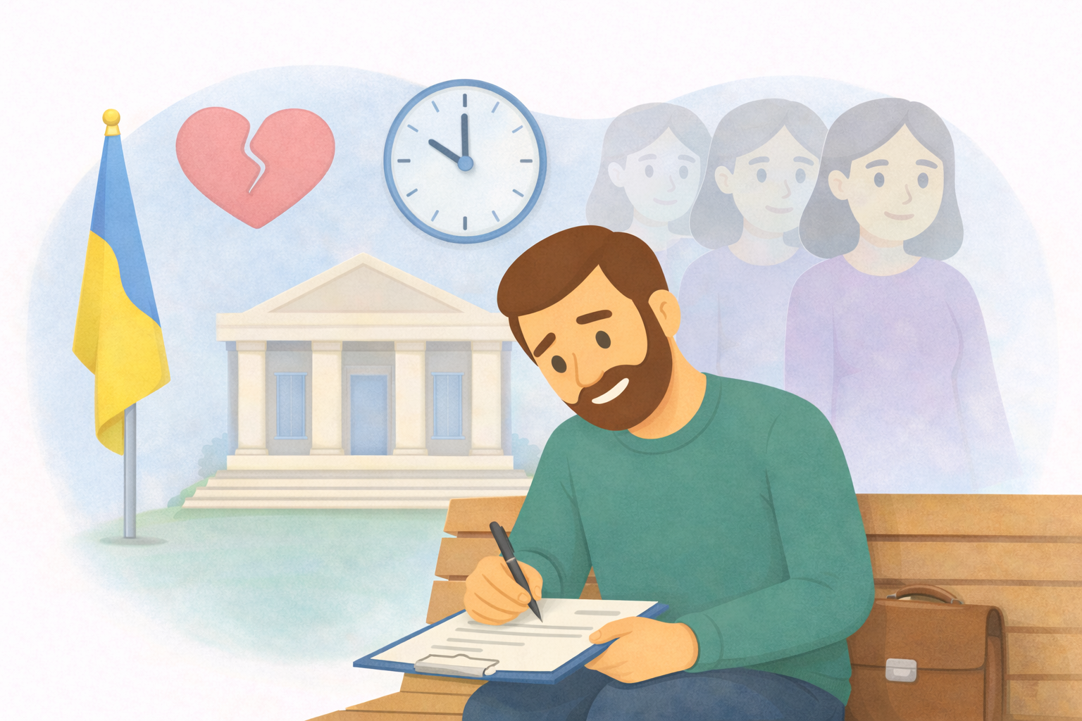 Розлучення з дружиною без її присутності