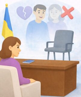 Розлучення без присутності чоловіка в Україні