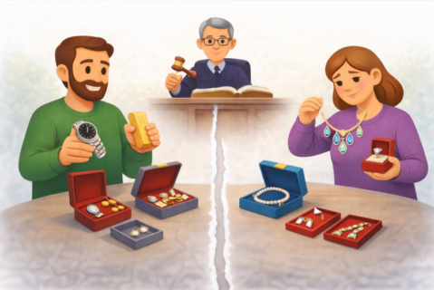 Як діляться цінності та коштовності при розлученні?