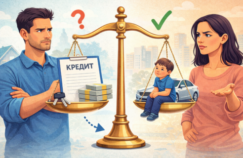 Чи впливає на поділ кредиту наявність дітей?