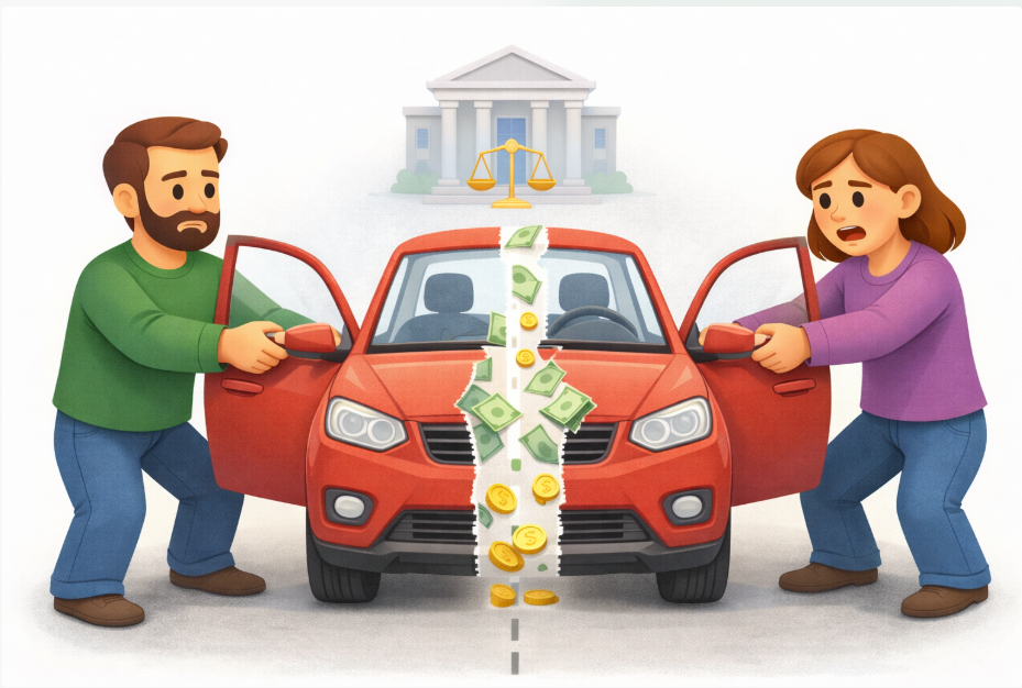 Як ділиться автомобіль піля розлучення