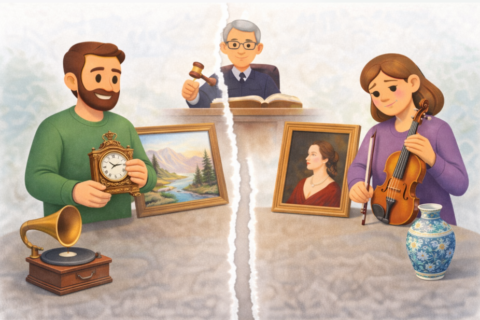 Як діляться при розлученні цінні предмети мистецтва, антикваріат, картини?