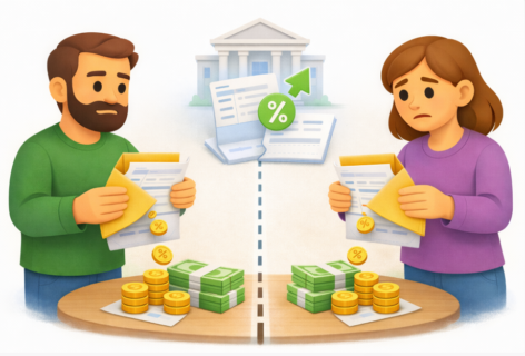 Кому виплачуються відсотки по депозиту після розлучення?