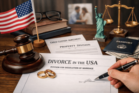 Як відбувається розлучення українців в США?