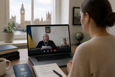 Розлучення через відеоконференцію з-за кордону